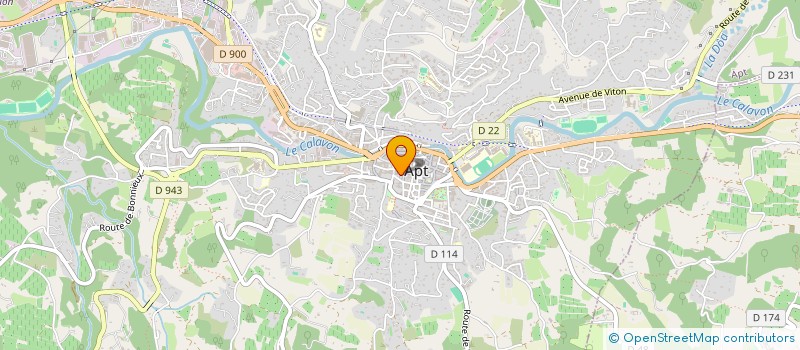 localisation de l'entreprise CERCLE CONDORCET DU PAYS D APT à APT
