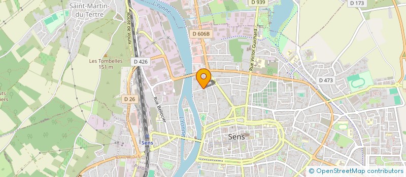 localisation de l'entreprise CERCLE CONDORCET DU SENONAIS à SENS