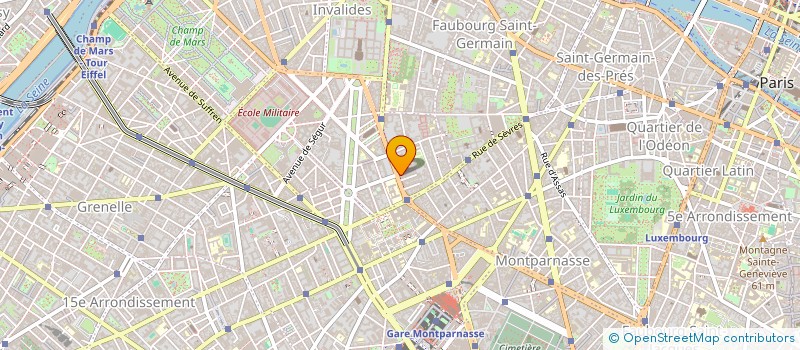 localisation de l'entreprise CERCLE CULTUR ARTIST MINIST AFF ETRANGER  PARIS