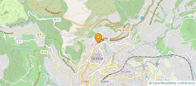 localisation de l'entreprise CERCLE CULTUREL DU PAYS DE GRASSE à GRASSE