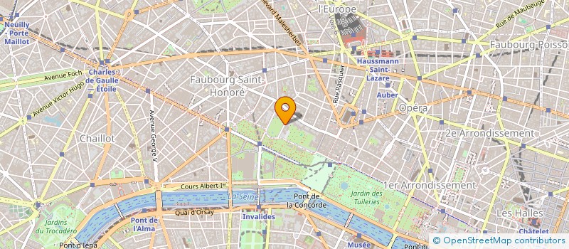 localisation de l'entreprise CERCLE D' AMITTIE FRANCE BAHREIN  PARIS