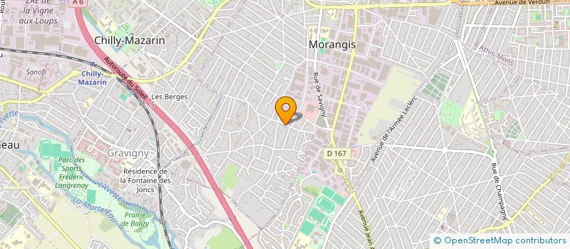 localisation de l'entreprise CERCLE D 'ART DE MORANGIS à MORANGIS