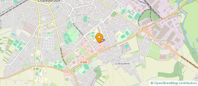 localisation de l'entreprise CERCLE D ECHANGE 36 à CHATEAUROUX