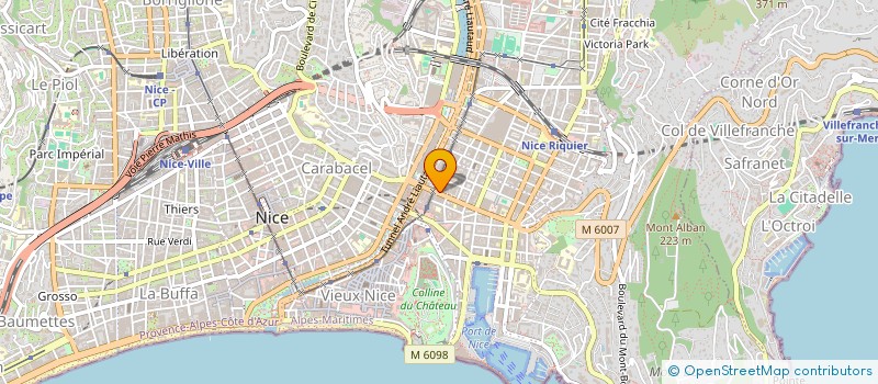 localisation de l'entreprise CERCLE D'ECHECS A. ALEKHINE à NICE