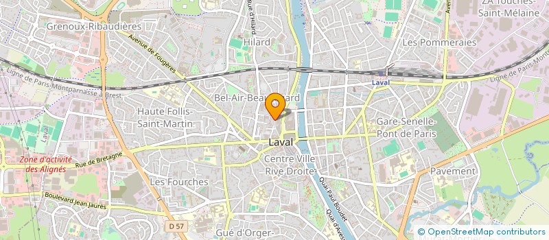 localisation de l'entreprise CERCLE D'ECHECS DE LAVAL HILARD à LAVAL