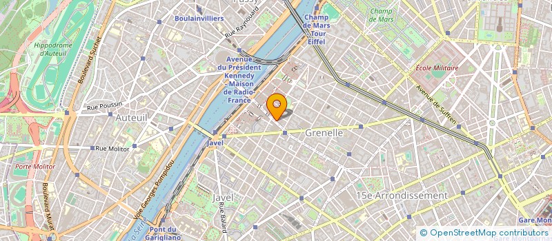 localisation de l'entreprise CERCLE D'ECHECS DU XVEME à PARIS