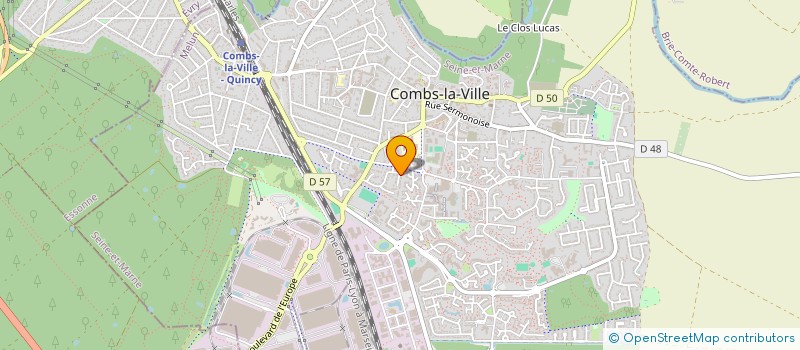 localisation de l'entreprise CERCLE D ESCRIME DE COMBS LA VILLE à COMBS-LA-VILLE