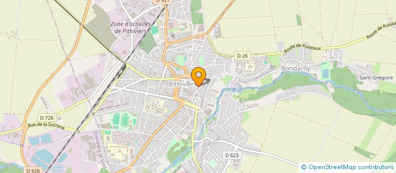 localisation de l'entreprise CERCLE D'ESCRIME DE PITHIVIERS  PITHIVIERS