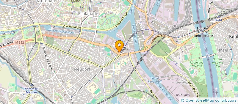 localisation de l'entreprise CERCLE D'ESCRIME DE STRASBOURG à STRASBOURG
