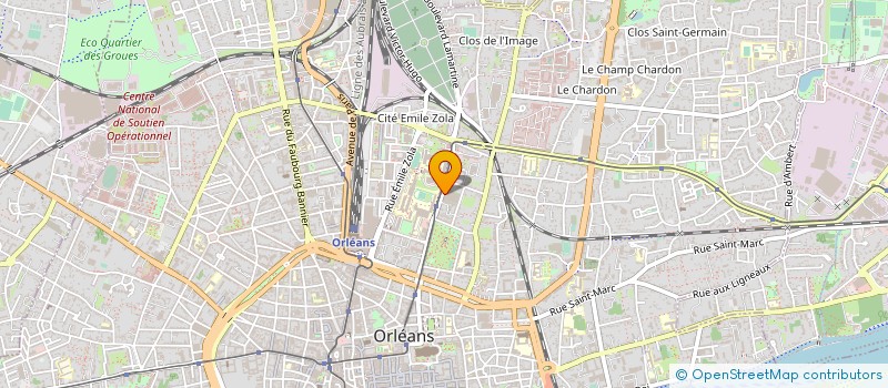 localisation de l'entreprise CERCLE D'ESCRIME ORLEANAIS à ORLEANS
