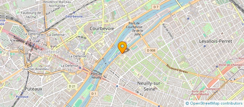 localisation de l'entreprise CERCLE D'ETUDE DE L'OBSTETRIQUE DE LA MATERNITE DE NEUILLY à NEUILLY-SUR-SEINE