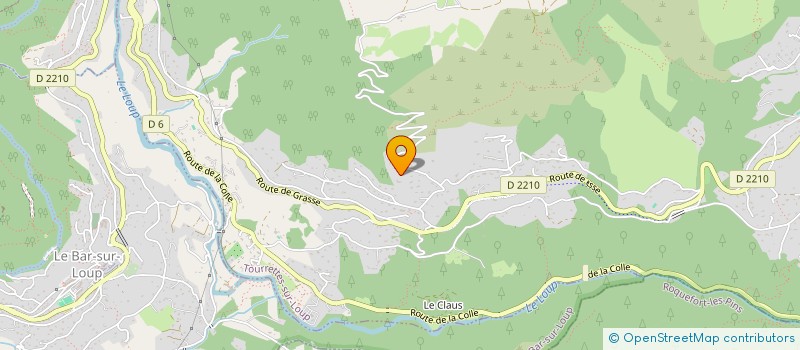 localisation de l'entreprise CERCLE D ETUDES SYSTEMIQUES à TOURRETTES-SUR-LOUP