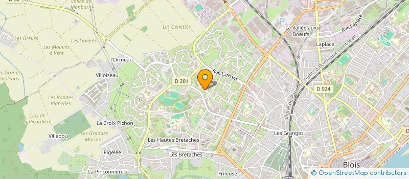 localisation de l'entreprise CERCLE D'INTEGRATION DE LOISIRS ET D'AIDE (CILA)  BLOIS