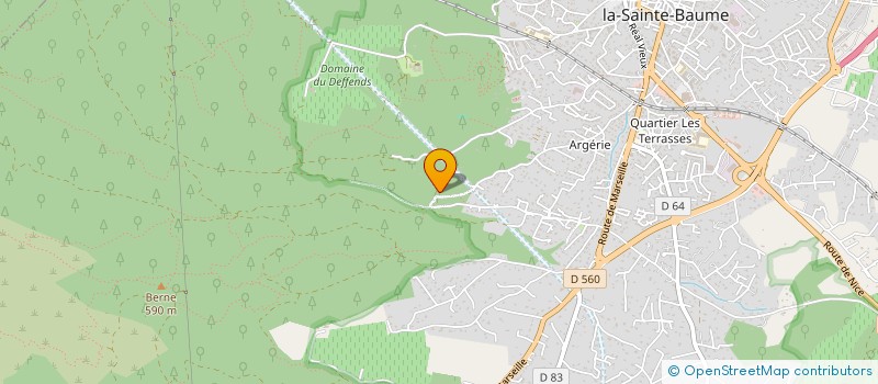 localisation de l'entreprise CERCLE DE CITOYENS-PATRIOTES à SAINT-MAXIMIN-LA-SAINTE-BAUME