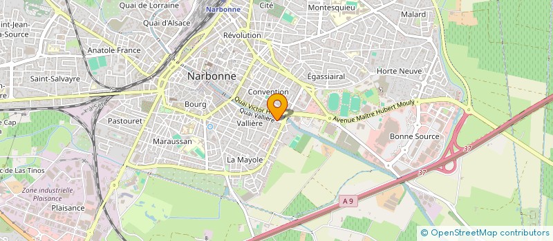 localisation de l'entreprise CERCLE DE COMMERCE à NARBONNE