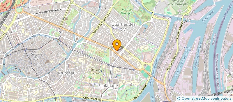 localisation de l'entreprise CERCLE DE CULTURE RUSSE à STRASBOURG