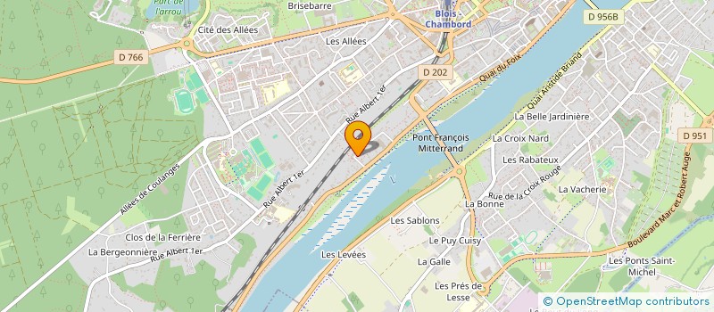 localisation de l'entreprise CERCLE DE L'ABBE GREGOIRE à BLOIS