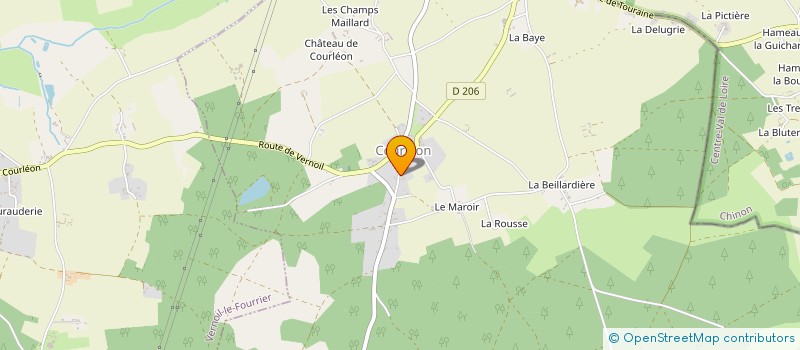 localisation de l'entreprise CERCLE DE L AMICALE LAIQUE à NOYANT-VILLAGES