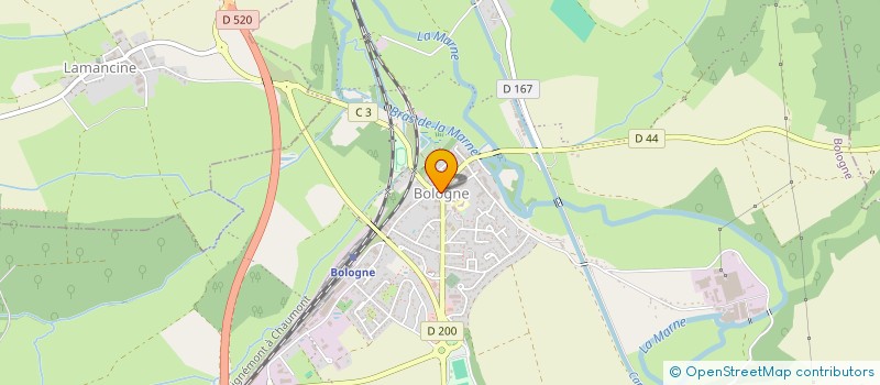 localisation de l'entreprise CERCLE DE L'AMITIE DE BOLOGNE à BOLOGNE