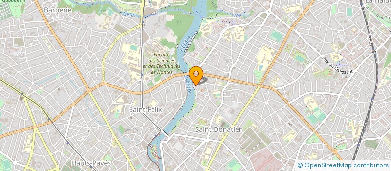 localisation de l'entreprise CERCLE DE L AVIRON DE NANTES à NANTES