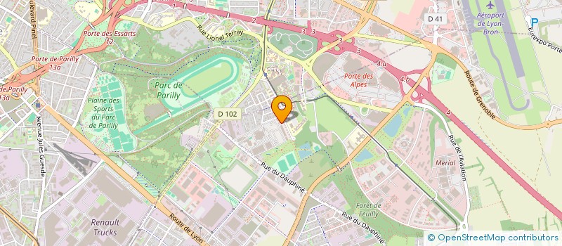 localisation de l'entreprise CERCLE DE L'ECOLE DU SDMIS  SAINT-PRIEST