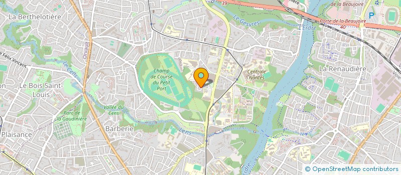 localisation de l'entreprise CERCLE DE L'EPEE DE NANTES à NANTES