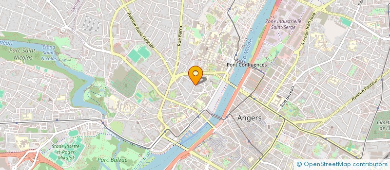 localisation de l'entreprise CERCLE DE L ORMEAU à ANGERS
