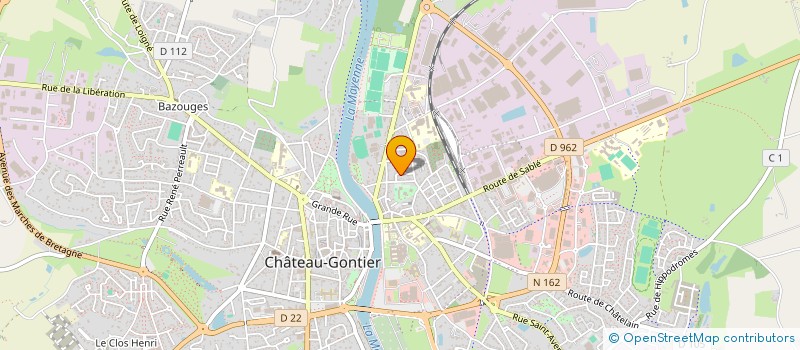 localisation de l'entreprise CERCLE DE L UNION BUVETTE  CHEMAZE