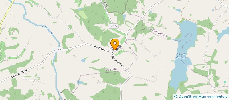 localisation de l'entreprise CERCLE DE L'UNION CAFE  MARGOUET-MEYMES