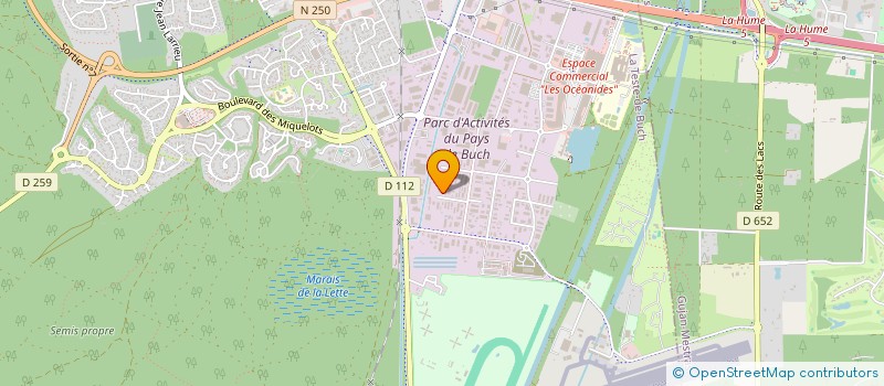 localisation de l'entreprise CERCLE DE LA BASE DE DEFENSE DE CAZAUX à LA TESTE-DE-BUCH