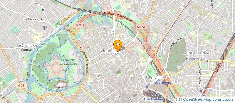 localisation de l'entreprise CERCLE DE LA BASE DE DEFENSE DE LILLE à LILLE