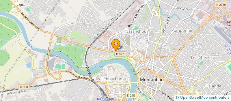 localisation de l'entreprise CERCLE DE LA BASE DE DEFENSE DE MONTAUBAN à MONTAUBAN