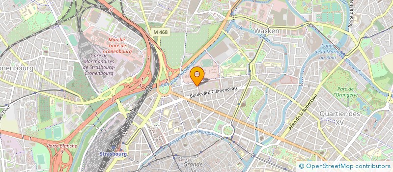localisation de l'entreprise CERCLE DE LA BASE DE DEFENSE DE STRASBOURG - HAGUENEAU - COLMAR à STRASBOURG