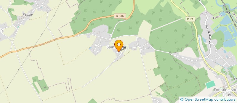 localisation de l'entreprise CERCLE DE LECTURE  SAINT-VIGOR