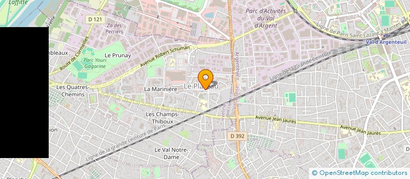 localisation de l'entreprise CERCLE DE REFLEXIONS FRANCO AFRICAIN POUR LE DEVELOPPEMENT DE SARTROUVILLE à SARTROUVILLE