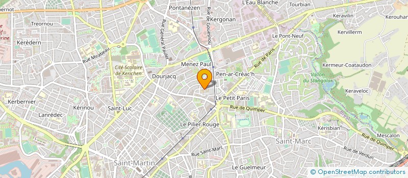 localisation de l'entreprise CERCLE DE YOGA BRESTOIS à BREST