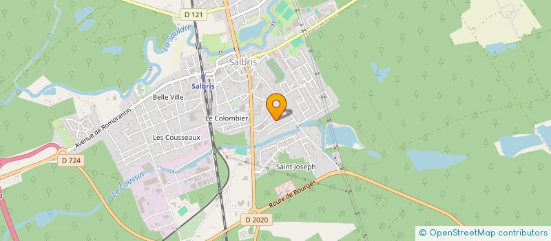 localisation de l'entreprise CERCLE DE YOGA DE SALBRIS à SALBRIS