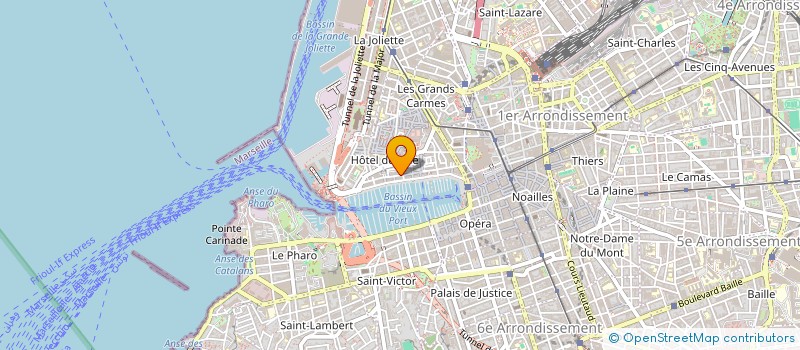 localisation de l'entreprise CERCLE DES AGENTS TERRITORIAUX à MARSEILLE