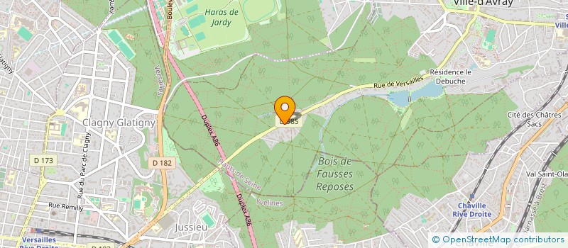 localisation de l'entreprise CERCLE DES AMIS AFS à VILLE-D'AVRAY