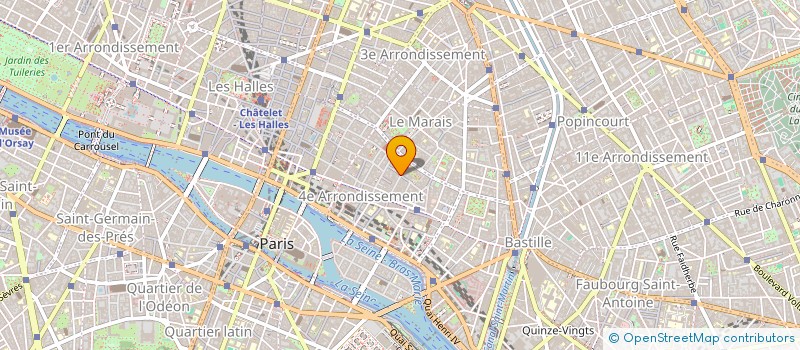 localisation de l'entreprise CERCLE DES AMIS DE LA LIBRAIRIE (CAL)  PARIS