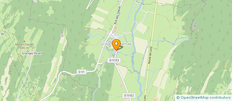 localisation de l'entreprise CERCLE DES AMIS DULYNX  GRAYE-ET-CHARNAY