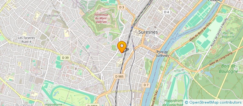 localisation de l'entreprise CERCLE DES AMITIES FRANCE-VIETNAM à SURESNES