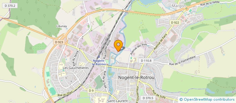 localisation de l'entreprise CERCLE DES ANCIENS VALEO DE NOGENT LE ROTROU à NOGENT-LE-ROTROU