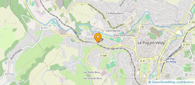 localisation de l'entreprise CERCLE DES ARTISANS ET COMMERCANTS à ESPALY-SAINT-MARCEL