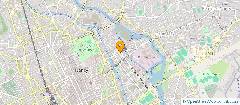 localisation de l'entreprise CERCLE DES COLLECTIONNEURS  NANCY