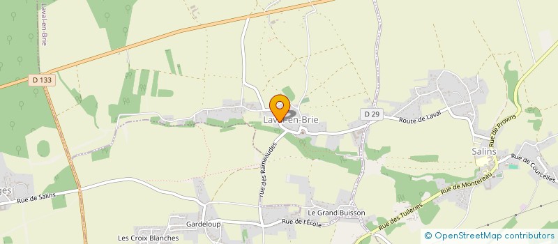 localisation de l'entreprise CERCLE DES DEUX FLEUVES  LAVAL-EN-BRIE