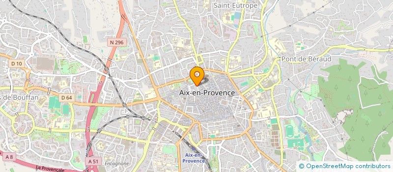 localisation de l'entreprise CERCLE DES ELEVES DE L ECOLE NATIONALE SUPERIEURE D'ARTS ET METIERS D 'AIX EN PROVENCE à AIX EN PROVENCE
