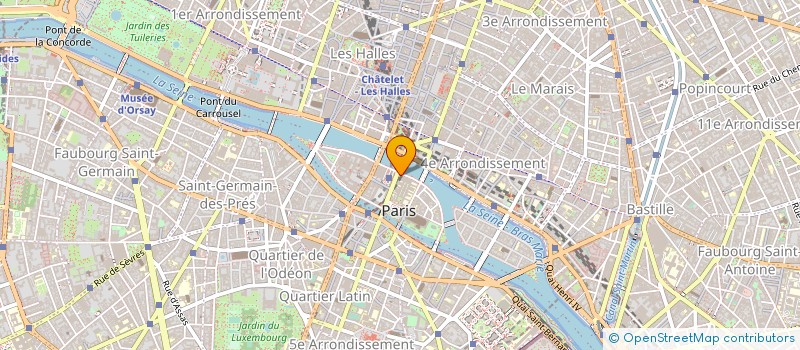 localisation de l'entreprise CERCLE DES MAGISTRATS ET ANCIE à PARIS