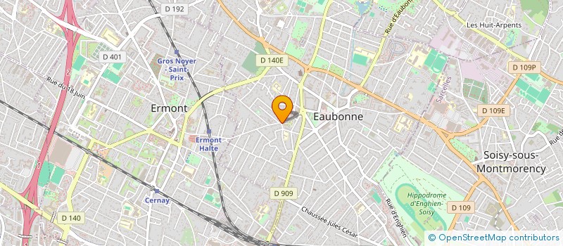 localisation de l'entreprise CERCLE DES MEDAILLES JEUNESSE ET SPORTS à EAUBONNE