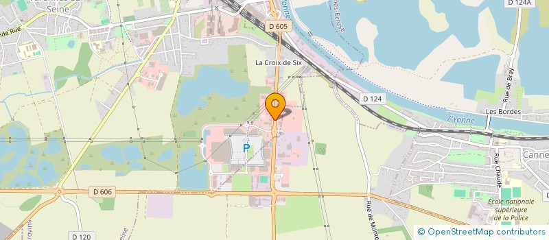 localisation de l'entreprise CERCLE DES MEUFS  VARENNES-SUR-SEINE